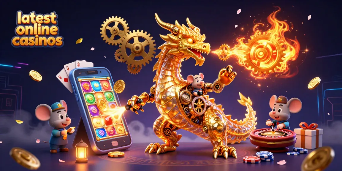 Experience the thrill of the latest online casinos with vibrant slot games and exciting bonuses.