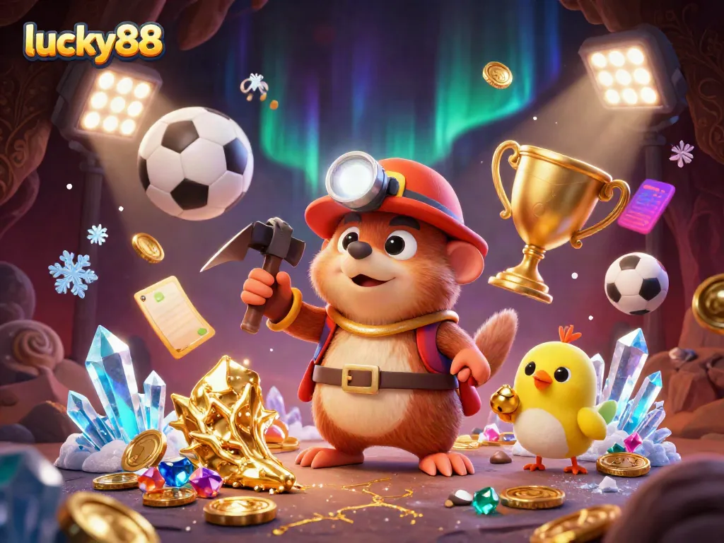 Experience the excitement of lucky88 as the treasure hunter mole and canary showcase thrilling online casino adventures.