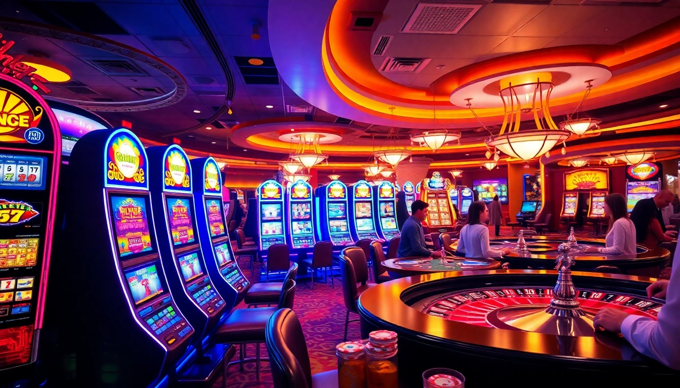 Erleben Sie das aufregende Casinospielen.de mit lebhaften Spielautomaten und der Energie der Spieler.