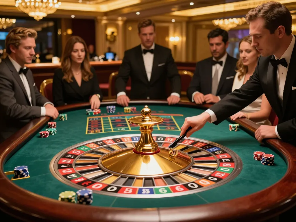 shbet800 roulette table in action with players placing bets and croupier spinning wheel