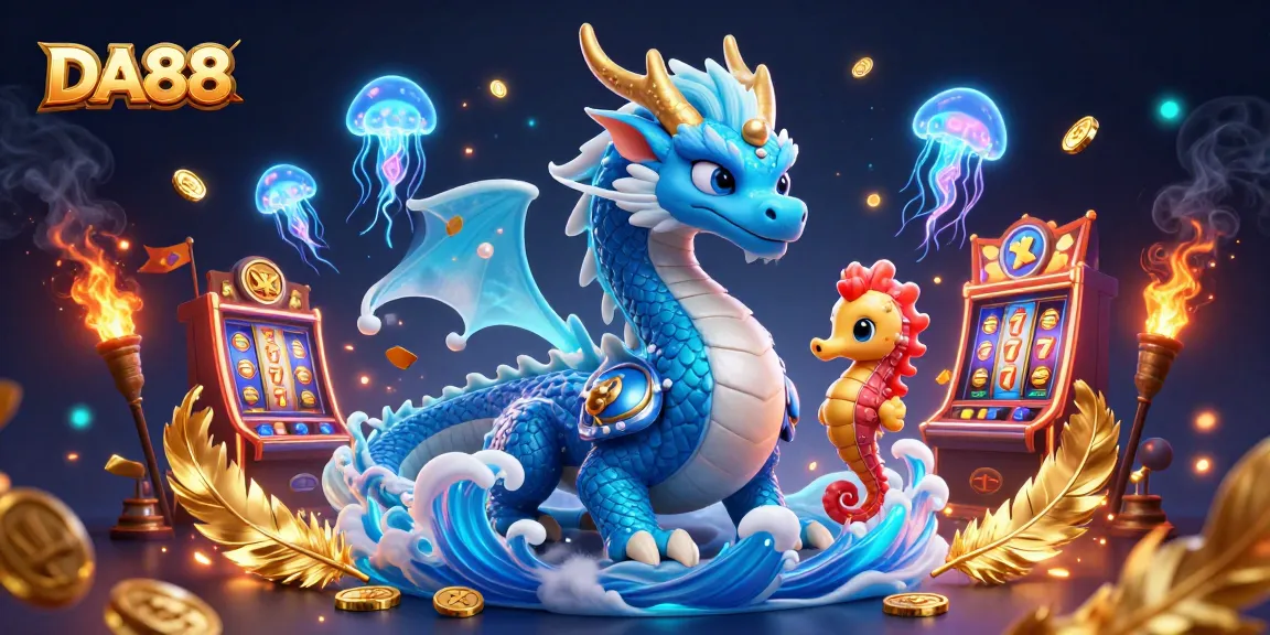 Engage in exciting gameplay at DA88 with vibrant slot machines and enchanting characters.